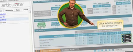 Exemple de Captivate intégré à Articulate Presenter